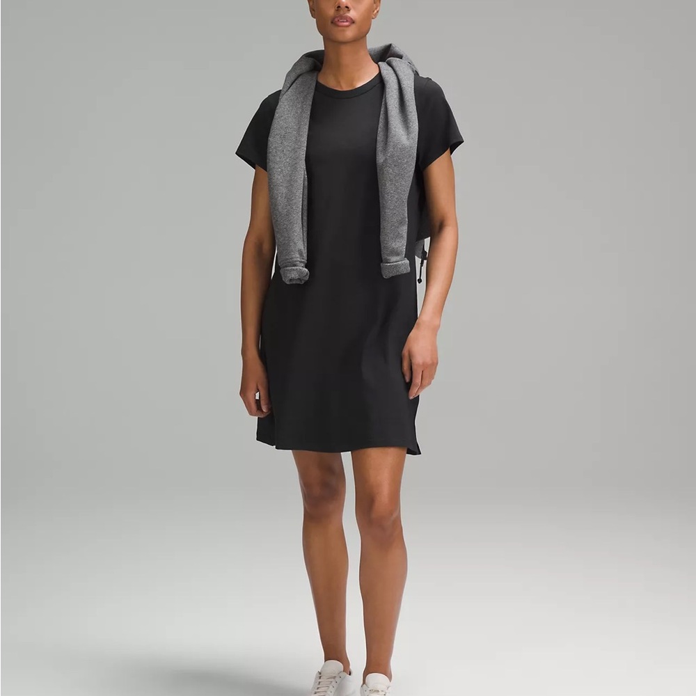 Lululemon Classic-Fit Cotton-Blend T-Shirt Dress